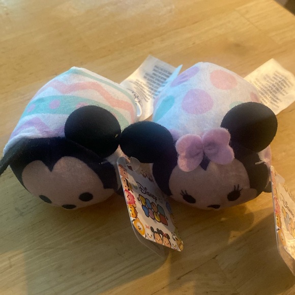 Disney Mickey and Minnie small Tsum Tsums about 3 inches NWT. - Picture 2 of 5